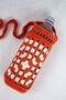 Terracotta Color -Colored Crocheted Water Bottle and Phone Case - 2