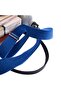 Dark blue color, 185 cm long, with gold Metal-Accented, shoulder strap, durable, strong and comfortable. - 4