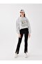 LCW Vision Elastic Waist Spanish Leg Women's Trousers - 2