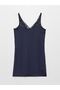 Women's V-Neck Sling Satin Nightgown - 6