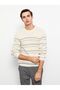 Lcw Casual Crew Neck Long Sleeve Striped Men's Knitwear Sweater (W2) - 2