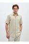 LCW Casual Regular Fit Short Sleeve Viscose Men's Shirt