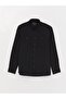 Regular Fit Long Sleeve Gabardine Men's Shirt (W3) - 6