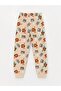 Crew Neck Printed Long Sleeve Boy's Pajama Set - 6
