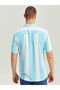 Xside Regular Fit Short Sleeve Striped Men's Shirt (S2) - 3