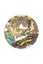 Butterfly Themed Painted Patterned Decorative and Washable Carpet Miravip9298 - 4