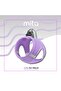 Mita Air Mesh Cat Dog Collar Double Reflective, Anti-Sweat Lilac / Lilac Xs