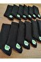 Children's 12 pairs Stitch-Free bamboo sock socks school socks konç long - 2