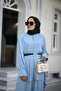 Light Blue Hijab Yade Set - Model 514 - 4