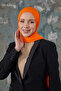 Combed Shawl Orange - 4