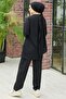 Gülfer Ribbed Set 722 - Black - 5