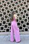 Pink Jean Look Strapless Women's Bustier - 1006-2351 - 8