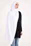 Combed Cotton Shawl White - 2