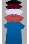 Men's Cotton Lycra Slim Fit V-neck T-shirt 5 Pack