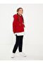 Basic Velvet Girl's Jogger Trousers with Elastic Waist - 2