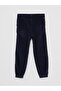 Basic Velvet Girl's Jogger Trousers with Elastic Waist - 4