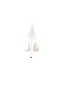 Ysf-05-23Y Women's Silver Stone Banded Evening Dress Shoes White - 4