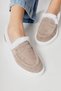 Genuine Leather Tommie Stone Suede Shearling Casual Daily Women's Shoes - 4