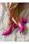 ALICE FUCHSIA PATENT LEATHER TRANSPARENT DETAILED Sandals SHOE - 5