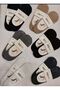 WOMEN'S SILICONE SEAMLESS BAMBOO NYLON-FREE SHOES 6-PACK - 3