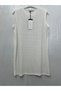 Front Stone Detailed Crew Neck Zero Sleeve Undershirt / Blouse 10525 - 2