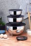 Nora 8 Piece Grater - Storage and Mixing Bowl