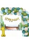 Ocean Themed Birthday Balloon Concept Birthday Party Set Decoration - 4