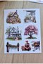 2 Sheets 13Pcs Country Themed Sticker Flower House Village Potted Farm Sticker Vintage Sticker - 2
