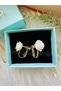 Children's earrings with screw flip self-adjustable clip no holes - pinch earrings - 3