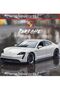 Porsche Taycan Turbo S Diecast 1.24 Scale Large Size Metal Original Licensed Car with Opening Doors - 8
