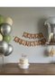 Silver Age Balloon Concept and Happy Birthday Banner Age Birthday Party Set Ornament - 3