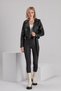 Women's Black Leather Jacket