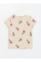 Crew Neck Printed Baby Girl T-Shirt - 2