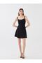 Strappy U Collar Women's Dress - 2