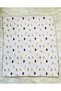 Purple Raindrop Patterned Muslin Baby Girl Swaddle Blanket - 2