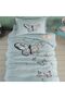 Clasy Single Cotton Ranforce Four Seasons Set Daisy Love V1 Mint - 2