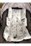 Rabbit Muslin Stroller Cushion