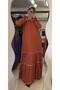 Women's Dubai Model Piping Detailed Cotton Hijab Dress
