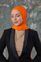 Combed Shawl Orange - 5