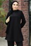 Gülfer Ribbed Set 722 - Black - 2