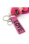 Mini pink fluffy Keychain baby 10cm fluffy fluffy - 2