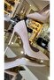 Women's Glittery Satin Platform Shoes