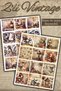 2 Pages Vintage Stickers - Labels for Planner, Journal, Scrapbook, Suitcase, Phone, Laptop (Waterproof)