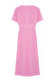 Fuchsia A-Line Corsage Detailed V-Neck Maxi Woven Dress TWOSS24EL00620 - 8