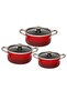 Rainbow Red 6 Piece Midi Cookware Set - 2