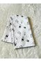 Milk Patterned Muslin Baby Girl Swaddle Blanket - 3