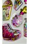 Giraffe Three-Dimensional Glitter Magic Shaka Silvery Metallic Colors Happy Days 1 Pack Sticker Decal