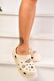 High Platform Embellished Hospital Chef Nurse Doctor Beach Pool Sandals Slippers - 2