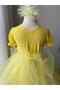 Shiny Sequin Tulle Girl's Evening Dress - 4