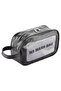 Ns Transparent Makeup and Cosmetic Bag - Portable Travel Bathroom Storage Bag - m (Medium Size)
